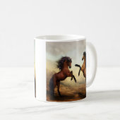 nicht kämpfen mit mir kaffeetasse (VorderseiteRechts)