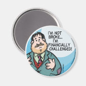 Nicht kaputt magnet (Vorderseite/Rückseite)