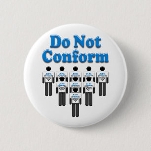 Nicht konform button