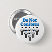 Nicht konform button (Vorne & Hinten)