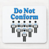 Nicht konform mousepad (Vorne)