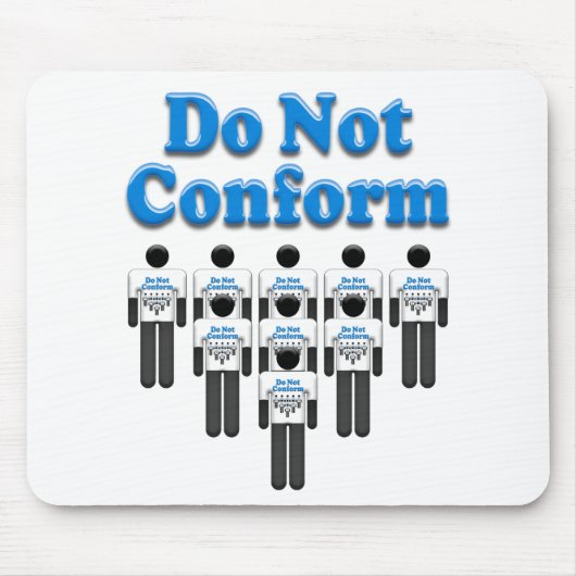 Nicht konform mousepad (Vorne)