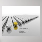 Nicht konform poster (Vorne)