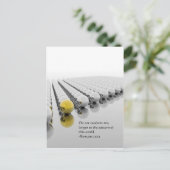 Nicht konform postkarte (Stehend Vorderseite)