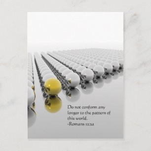 Nicht konform postkarte