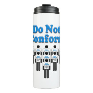 Nicht konform thermosbecher