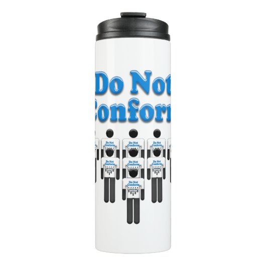 Nicht konform thermosbecher (Vorderseite)