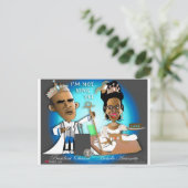 Nicht König Postkarte (Stehend Vorderseite)