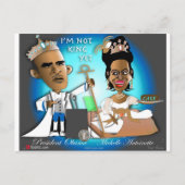 Nicht König Postkarte (Vorderseite)