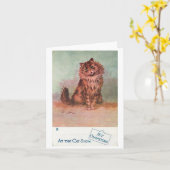 Nicht konkurrierend bei der Cat Show von Louis Wai Karte (Gelbe Blume)