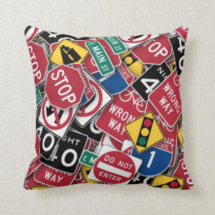 Nicht können Sie lasen die Zeichen Kissen