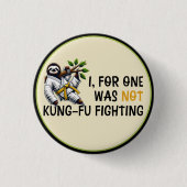 Nicht Kung-Fu-Kampf Button (Vorderseite)