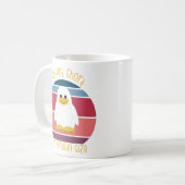 Nicht Kurz bin ich Pinguin Size Funny Kaffeetasse (Vorderseite Links)