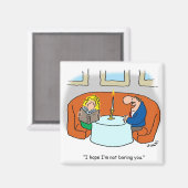 Nicht langweilig magnet (Vorderseite/Rückseite)