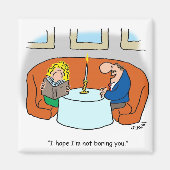 Nicht langweilig magnet (Vorne)