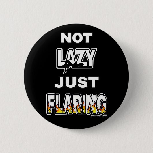 NICHT LAZY NUR FLARING BUTTON (Vorderseite)
