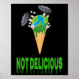Nicht lecker Eisnatur Klimaschutz ENVI Poster