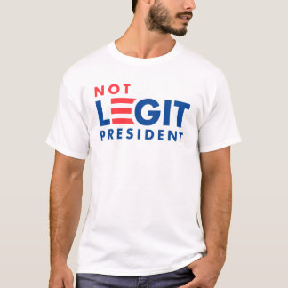Nicht legitimierter T - Shirt des Präsidenten
