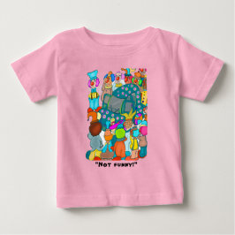 Nicht lustig! Baby Girl T - Shirt