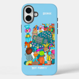 Nicht lustig iPhone Tough Phone Case
