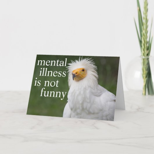 nicht lustig karte (Vorderseite)