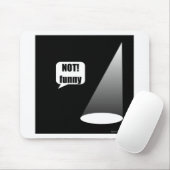 Nicht lustig mousepad (Mit Mouse)