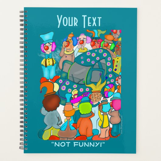 Nicht lustig! Planer (Vorderseite)