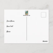 Nicht lustig! postkarte (Rückseite)