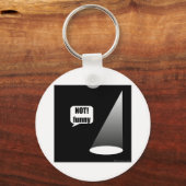 Nicht lustig schlüsselanhänger (Vorderseite)