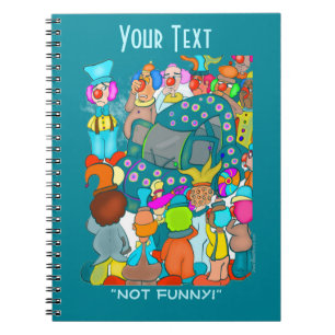 Nicht lustig! Spiralnotizblock Notizblock