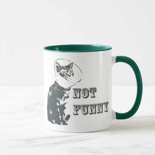 Nicht lustig tasse (Rechts)