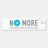 NICHT MEHR Autoaufkleber (Vorne)