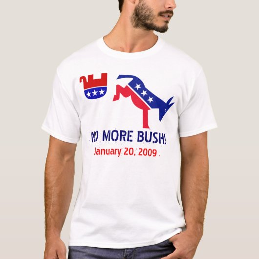 NICHT MEHR BUSH T-Shirt (Vorderseite)
