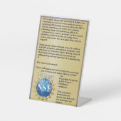 Nicht mehr finanziert sockelschild (Vorderseite)