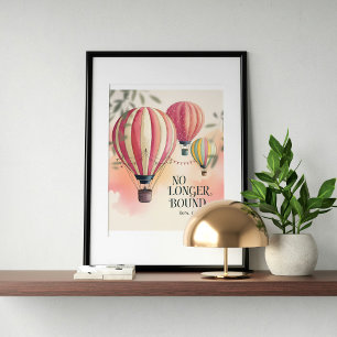 Nicht mehr gebundene Römer 6:18 Poster