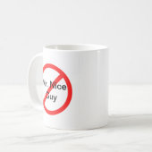 Nicht mehr Herr Nice Guy Kaffeetasse (Vorderseite Links)