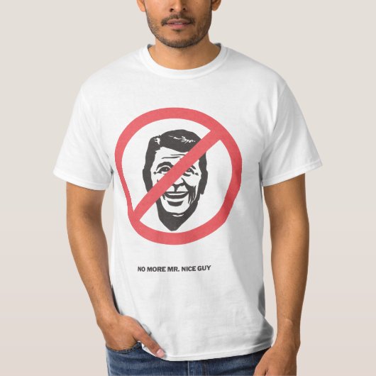 Nicht mehr Herr Nice Guy T-Shirt (Vorderseite)