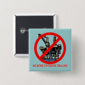 Nicht mehr Hochseebohrungs-T-Shirts und Knöpfe Button (Vorne & Hinten)