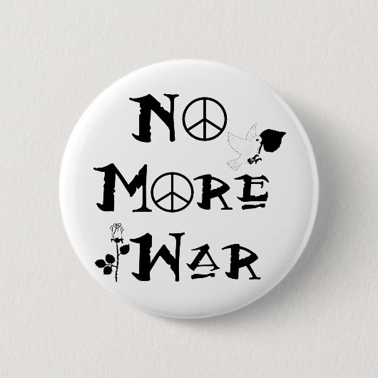 Nicht mehr Krieg Button (Vorderseite)