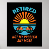 nicht mehr mein Problem im Ruhestand Poster (Vorne)