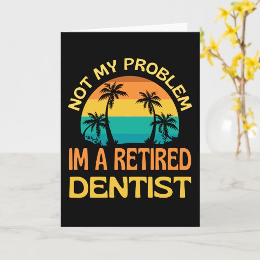 Nicht mehr mein Problem Karte (Gelbe Blume)