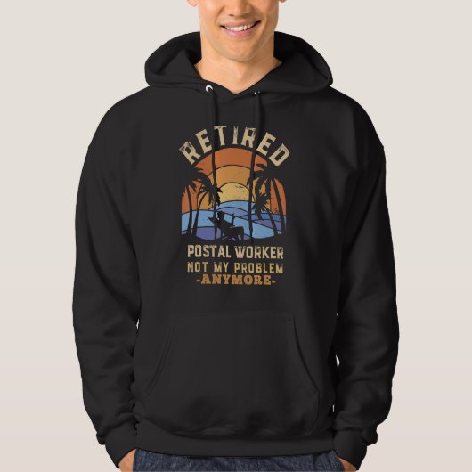 Nicht mehr mein Problem, sondern ein Postbote Hoodie (Vorderseite)