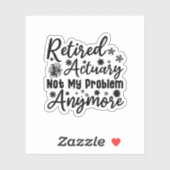 Nicht mehr mein Problem, sondern jetzt erledigt Aufkleber (Blatt)