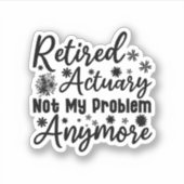 Nicht mehr mein Problem, sondern jetzt erledigt Aufkleber (Vorderseite)