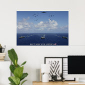 NICHT MEHR MIT AMERIKA-Poster Poster (Heimbüro)
