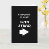 Nicht mehr mit dummem karte (Gelbe Blume)