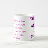 Nicht mehr zerreißt - den ist zum Kotzen Krebs Kaffeetasse (Mittel)