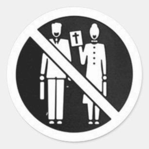 Nicht mehr Zeugen Jehovas Runder Aufkleber