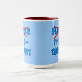 Nicht mehr zukünftiger Physiotherapeut Tasse (Zentrum)