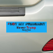 Nicht mein Autoaufkleber Präsidenten-Never Trump (Auf Auto)